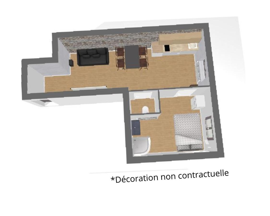 Jacobin-Centre Ville-Paisible-2 Couchages Amiens Luaran gambar